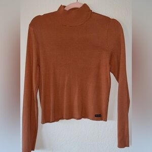 Calvin Klein Jeans Women's Copper Long Sleeve Tee